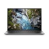 Dell Precision 5550 Workstation Laptop | 15.6" 1920x1200 FHD+ | Core i9-10885H - 1TB SSD Hard Drive - 32GB RAM - Nvidia Quadro T2000 | 8 cores @ 5.3 GHz - 4GB GDDR6 Win 10 Home Silver (Renewed)