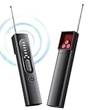 Hidden Camera Detector for Travel, 2024 Upgraded Camera Detector, Hidden Device GPS Detector Bug Detector, Wireless Signal Scanner for Travel, Car, Office, 6 Levels Sensitivity 4 Modes, Black