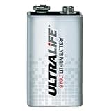 ULTRA LIFE, 10 year, smoke alarm battery, U9VL-X