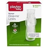 Playtex 55291217 8 oz Nurser Drop-Ins Baby Bottle Disposable Liners - 150 Count