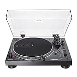 AT-LP120XBT-USB Direct-Drive Stereo Turntable with USB & Bluetooth/Analog, Black
