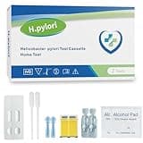 H Pylori Test Kit - 2 Pack Helicobacter Pylori (Antigen) Self-Test at Home h Pylori- Fast 10-15 Minute Results, Highly Accurate, Easy to Use & Read - No Lab Visit Required — 2 Tests Included