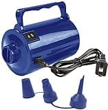 Electric Air Pump for Inflatable Pool Toys - High Power Quick-Fill Air Mattress Inflator Deflator Pump for Pool Float Raft Airbed with 3 Nozzles, 320W, 110V AC, 1.6PSI, Air Flow 26CFM