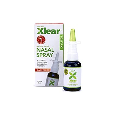 Xlear Natural Nasal Spray with Xylitol, 1.5 fl oz (Pack of 12)