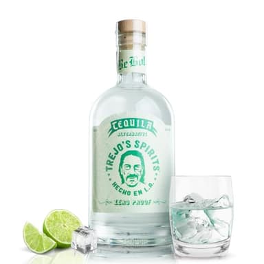 Trejo's Non-Alcoholic Tequila Alternative – Zero Proof, Calorie-Free, Full Flavor – Made with Pure Ingredients, Perfect for Cocktails & Mocktails (750ml)