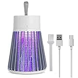 Bug Zapper Outdoor,Electric Mosquito Zapper Portable Camp Mosquito Killer,Rechargeable Indoor Fly Zapper,Electric Fly Zapper,Fly Traps,Flying Insects Zapper Indoor Outdoor