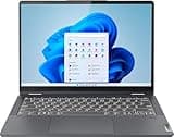 Lenovo IdeaPad Flex 5i 2-in-1 Laptop,with Free Lifetime Office 2021,14" FHD+ Touchscreen, Intel Core i3-1215U,8GB RAM,512GB PCIe SSD, Blacklit Keyboard,Fingerprint Reader, Storm Grey