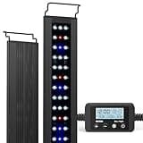NICREW C10 Plants LED Aquarium Light, 18-24 in, 13 Watts, Full Spectrum Fish Tank Light with Timer, Day and Night Cycle, Brightness Adjustable