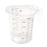 Winco PMCP-50 PintWinco Measuring Cup, Polycarbonate, 1-Pint, Clear