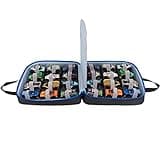 KISLANE Carrying Case for 24 Monster Jam Trucks, Kids Toy Truck Storage Compatible with 24 Monster Jam Trucks, Holding for 1:64 Scale Monster Jam Trucks (No Accessories Included)