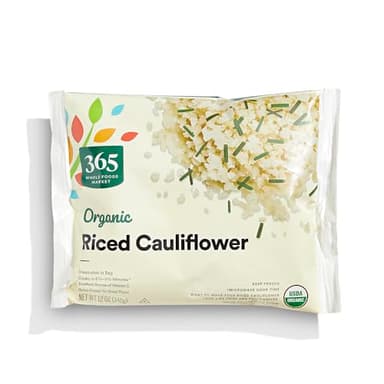 365 by Whole Foods Market, Organic Riced Cauliflower, 12 oz, (Frozen)