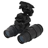Tactical Night Vision Goggles Model PVS15 with Adjustable Helmet Mount for Cosplay and Display, No Function (Black)