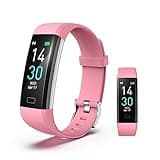 BrilliantHouse Fitness Tracker with Blood Pressure Heart Rate Oxygen Monitor, Activity Sleep & Temperature Smart Watch IP68 Waterproof Pedometer Step Counter for Kids Man Women S5