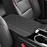 SXCY for 2025 Chevy Equinox Accessories Armrest Cover for Equinox 2025 Accessories 2025 Equinox Center Console Cover 2025 Equinox Middle Console Cover (Thin Cover Rhombus Style)