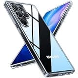 TORRAS Shockproof for Samsung Galaxy S25 Ultra Case, [Non-Yellowing] [12FT Military-Grade Protection] Transparent Slim Case for Samsung S25 Ultra Case, Diamond Clear, Hard, Guardian Series