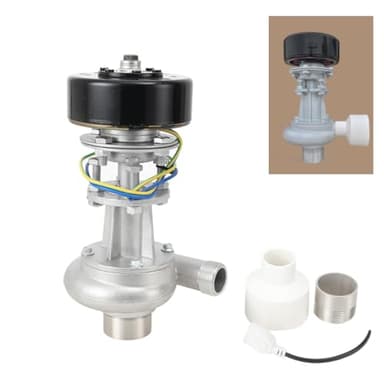 110V-220V 1000W Micro Hydroelectric Generator Water Turbine Generator Portable Mini Hydro Power Station with Bearing Micro Hydro Turbine for Outdoor Computer TV Lighting Family Camping