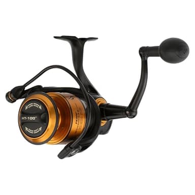 PENN Spinfisher VII 10500 Saltwater Spinning Reel, Right/Left Handle Position, IPX5 Seal, HT-100 Front Drag, Superline Spool, Precise CNC Gear Technology