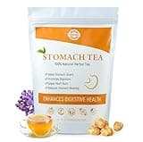 Laicuherb Organic Ulcer Stomach Tea for Stomach Discomfort, 20 Teabags Stomach Ease Herbal Tea Helps with Digestive Discomfort & Gastritis for Men & Women