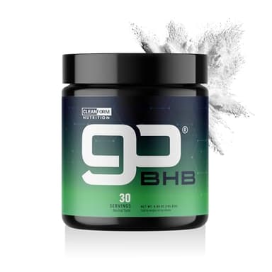 CleanForm Nutrition goBHB® Clean Energy Powder | NSF Sport Certified | Cellular Fuel with BHB Salts | Enhances Endurance, Mental Clarity, Hydration & Recovery | No Caffeine or Sugar | Neutral Flavor