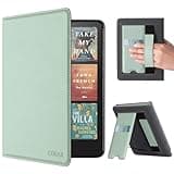 CoBak Stand Case for 7" Kindle Paperwhite 12th Gen 2024 and Kindle Colorsoft with Hand Strap - Compatible with iPhone MagSafe Charging Pads, for Samsung Galaxy tab a7.0, Durable, Auto Sleep Wake
