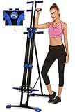 Vertical Climber Exercise Machine, Upgraded Folding Stair Climber Machine with 5-Level Resistance Training, 350LB Home Gym Climbing Stepper for Full Body Workout