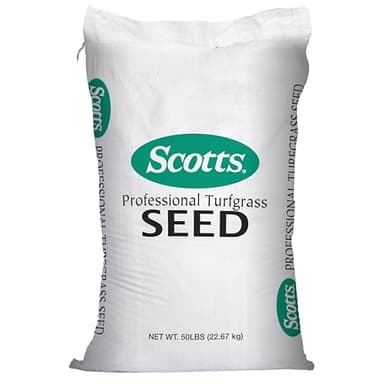 Scotts Professional Turfgrass Seed Tall Fescue Mix, Uncoated, 99.9% Weed Free, 50 lbs.
