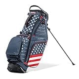 Bag Boy HB-14 Hybrid Golf Stand Bag, 14 Way Top with Full Length Individual Dividers, Lightweight, Removable Dual Shoulder Straps, 7 Pockets