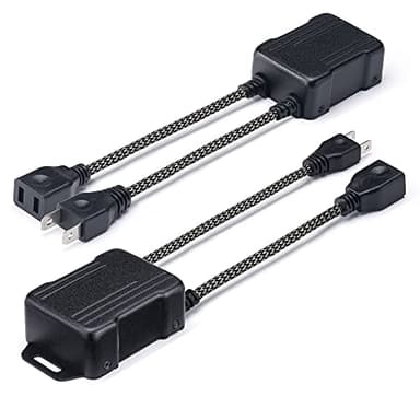 Xprite H7 LED Headlight Canbus Decoder Error Free Capacitors Resistors for LED Lights, Anti Flicker Harness Adapter for Cars Trucks, Pack of 2