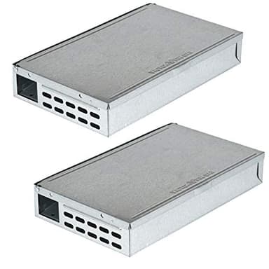 Victor Tin Cat Multi-Catch Live Mouse Trap - Indoor and Outdoor Humane Catch and Release Mouse Trap - M310SSR - Humanely Capture Mice - 2 Traps