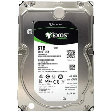 ST6000NM0115 3.5"-Inch HDD 6TB 7200 RPM 512e SATA 6Gb/s 256MB Cache Internal Hard Drive (Renewed)