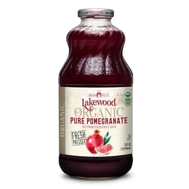 Lakewood, Organic Pure Pomegranate Juice, 32 Fl Oz Bottle