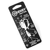 Geekey Multi-tool | Original Key Shaped Pocket Tool | Stainless Steel Keychain Utility Gadget | 16+ Tools | TSA Safe Multitool | Gift for Christmas, Men, Women, Valentine's, Birthday, Father