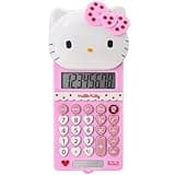 Cute Calculators, 8 Digit with LCD Display for Teachers Student Basic Office, Kids Calculator, Calculator for School, Mini Calculator, Cartoon Calculator, Handheld Calculator 5.9×2.6 inch Pink