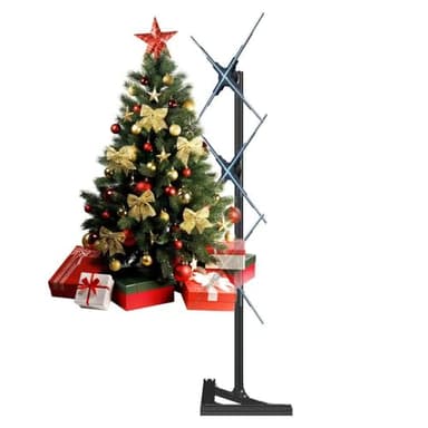 3D Hologram Fan 1×3 Splicing Floor Stand, 71×24in (180×60cm) LED Holographic Projector with 3×23.6in (60cm) Fans, 1152×1152 Resolution, WiFi & APP Control