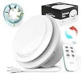 SLUELI 6 Inch Exhaust Fan with Remote Upgrade Powerful 2 Way 2 Speed Bathroom Exhaust Fan Energy Saving Low Noise Ventilation Fan Easy Install on Wall Window Ceiling in Bathroom Kitchen Garage