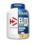 Dymatize Elite 100% Whey Protein Powder, Vanilla, 25g of Protein, 67 Servings, 5.5g BCAAs, Less Than 140 Cal., Gluten Free, 2g Carb, 2g Sugar, 3g Fat