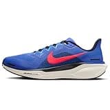 Nike Pegasus 41 Men's Road Running Shoes (FD2722-401, Astronomy Blue/Black/Baltic Blue/Hot Punch) Size 13