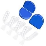 4PCS Silicone Thermoform Moldable Mouth Trays Teeth Whitening Trays Kits, Whitening Teeth Tray Whitener Mouth Guard Care Oral Thin Tooth Tool for Whitening