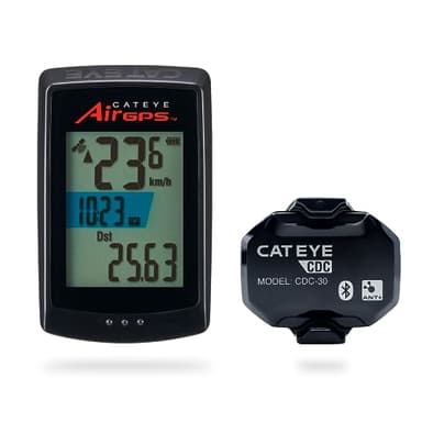 CATEYE - AirGPS Sensorless USB Rechargeable GPS Cycling Computer (CC-GPS100 & CDC-30)