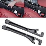 2PCS No Drop Seat Guard for Car, 2025 New No Drop Seat Side Gap Filler for Place YourPhone, Cards, Wallet, Drop Seat Organizer for All Cars