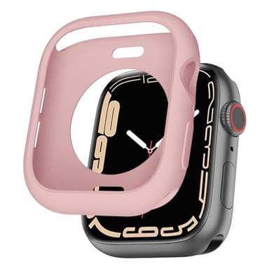 BOTOMALL Compatible with Apple Watch Bumper Case 44mm Series 6/5/4, SE3/2/1 Soft Flexible TPU Thin Lightweight Protective Cover for iWatch [NO Front Screen Protector]