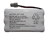 BT446 BT-446 BBTY0503001 BT-1004 BT-1005 GE-TL26402 BT-504 CPH-488B Rechargeable Cordless Telephone Battery DC 3.6V 800mAh Manufactured by Corun for Uniden