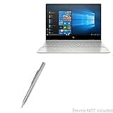 BoxWave Stylus Pen Compatible with HP Envy x360 Convertible 2-in-1 Laptop (15.6") - FineTouch Capacitive Stylus, Super Precise Stylus Pen - Metallic Silver