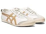 Onitsuka Tiger Unisex Mexico 66 Shoes, White/Tan Presidio, 9.5