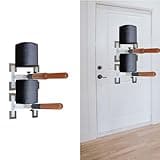TREGOO Wing Chun Dummy Martial Arts Wooden Training Equipment Wall Mount with Spring, Portable Kickboxing Boxing Karate Dummy, Replace Punching Arms Dummies Pads, 78634