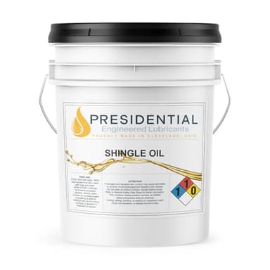 Presidential Shingle Oil - Indoor & Outdoor Wood Sealer for Protection of Wood Surfaces - Reduces Weathering - Low Odor - Enhances Natural Appearance - Made in USA (5 Gallon)