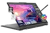 Lenovo Yoga 7 7i 2-in-1 Business Laptop (16" FHD+ Touchscreen, Intel Core Ultra 5 125U (Beat i7-1165G7), 16GB RAM, 1TB SSD, IST Pen) Backlit, Fingerprint, FHD IR Webcam, Win 11 Pro w/AI Copilot, Grey
