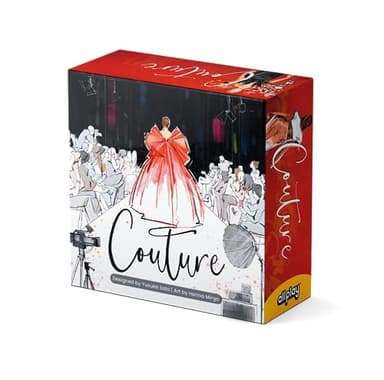 Couture Board Game - Card Game - Auction Game - 20 Minute Play Time - 3 to 6 Players (Couture Base Game)