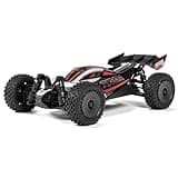 ARRMA RC Car Typhon GROM 4X4 223S BLX BRUSHLESS Small Scale Buggy RTR (Battery and Charger Not Included) with DSC, Silver, ARA2306T1