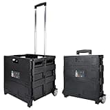 Olympia Tools 85-010 Grand Pack-N-Roll Portable Tools Carrier with Telescopic Handle, 80 Lb. Load Capacity, Black
